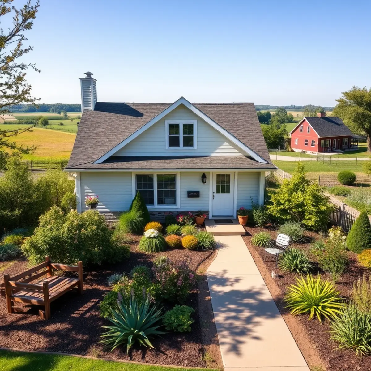 Landscaped village home in Black Creek, WI