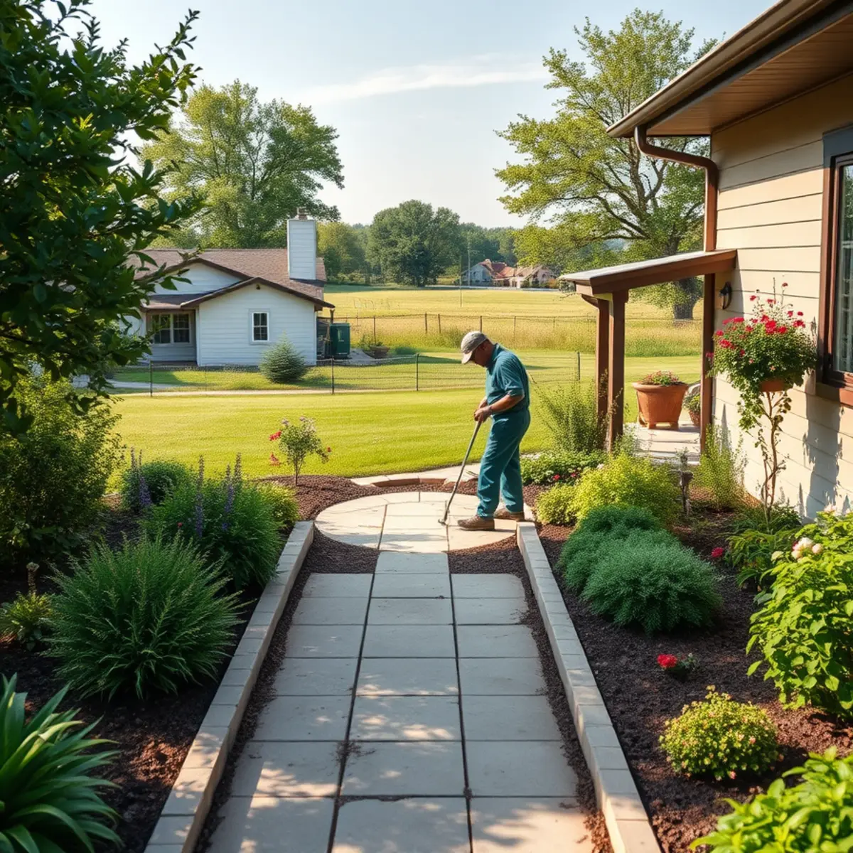 Landscaped village home in Hilbert, WI